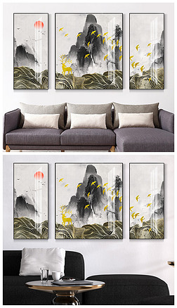装饰画图片大全_室内墙上装饰画_简单装饰画设计图片下载-图币区